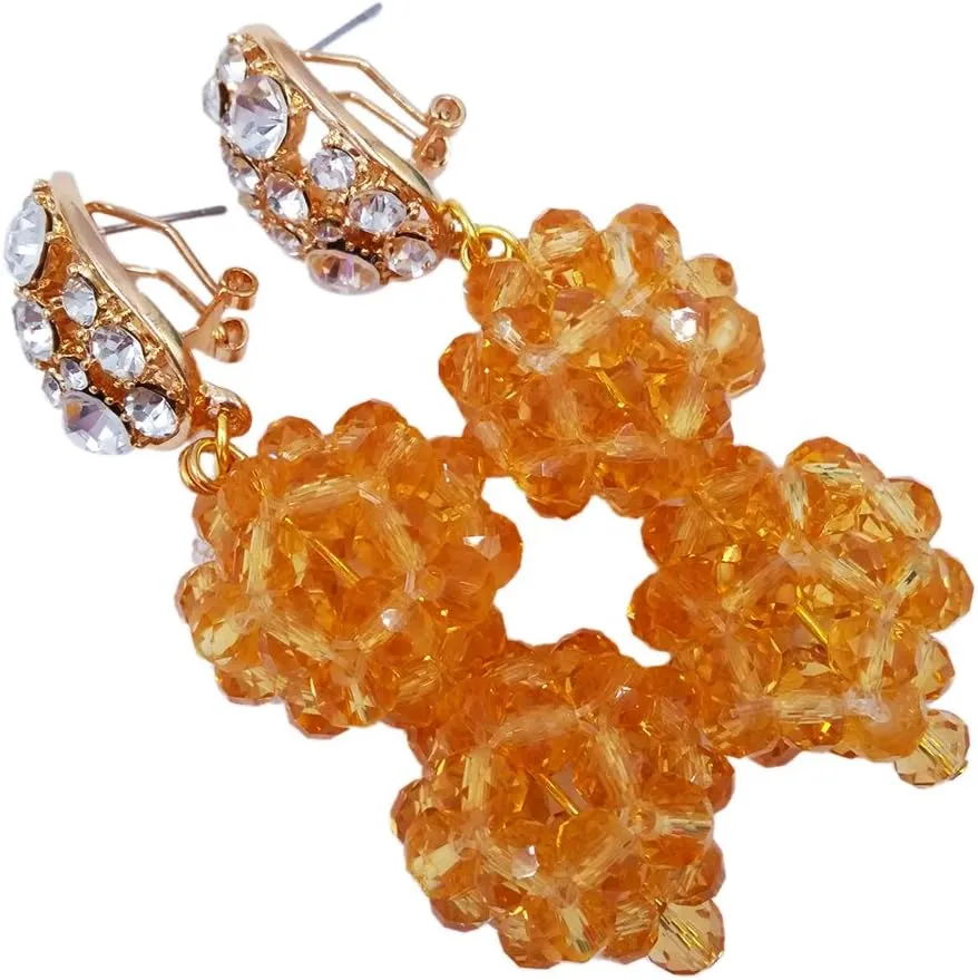10 Rows Classic Crystal Bridal Jewelry Sets Nigerian Wedding African Beads Jewelry Set