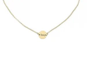 14k Gold Name Necklace - Customized Jewelry - Anniversary Gift - Christmas Present - Unisex Accessory