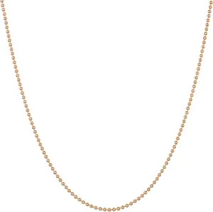 14k Rose Gold Filled Ball Chain 1.2 MM Necklace 18 Gauge Pendant for Jewelry 16-18 - 20-24 - 30 inches