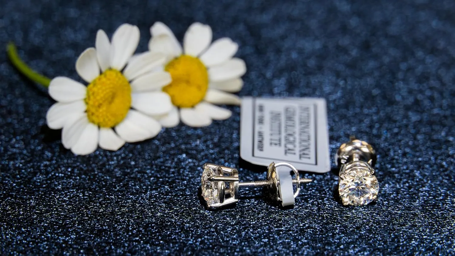 1/5 to 0.95 Carat Natural Diamond Round Stud Earrings for Women I 14k White Gold Earrings I Very Shinny, cttw 4-Prong Basket I Screw Back Made in USA by Beverly Hills Jewelers