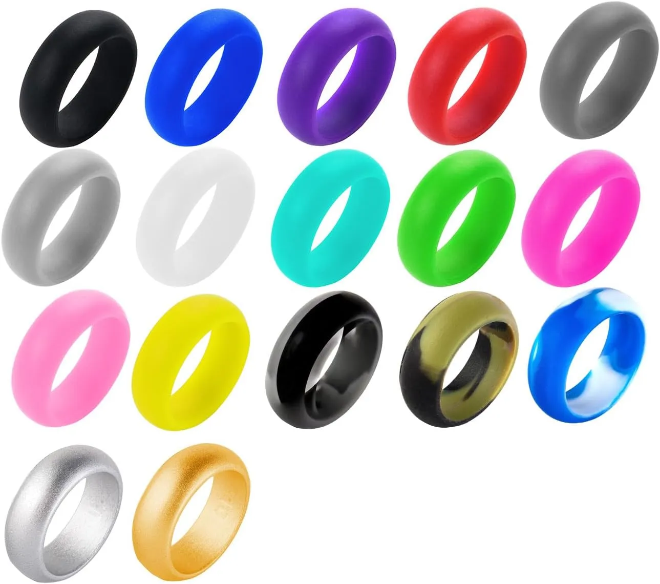 2 pcs-8MM Silicone Ring-Custom Engraved Silicone Rings for Couples - Personalized Wedding & Engagement Bands,Unique His & Hers Marriage Gift,Size 6-12