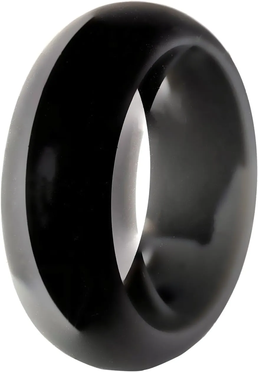 2 pcs-8MM Silicone Ring-Custom Engraved Silicone Rings for Couples - Personalized Wedding & Engagement Bands,Unique His & Hers Marriage Gift,Size 6-12
