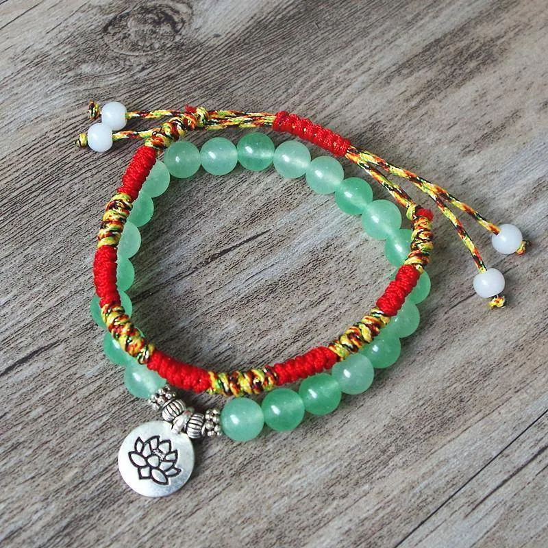 2 Piece Yoga Chakra Mala Bracelet Set