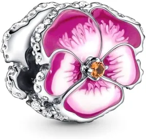 925 Sterling Silver Charms for Bracelets and Necklaces Cartoon Ducks and Flowers Dangle Pendant Beads Jewelry Gift for Women