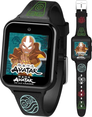Accutime Avatar: The Last Airbender Kids Smart Watch - Interactive Function Watch with Touchscreen, Games, Camera, Step Counter, and Voice Recorder - Fits Wrists 5.5" to 8.0"