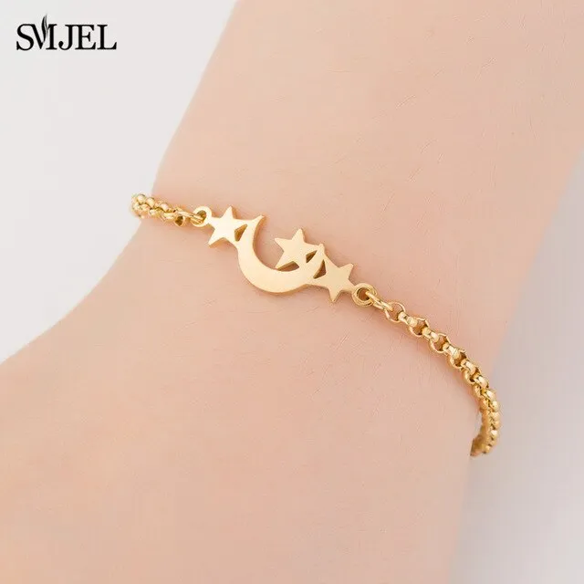 Adjustable Gold Bracelets Kids Gift