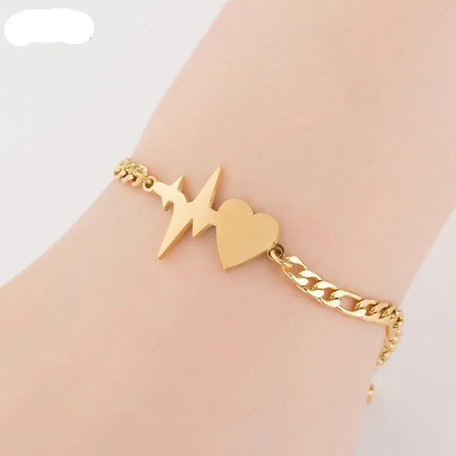 Adjustable Gold Bracelets Kids Gift