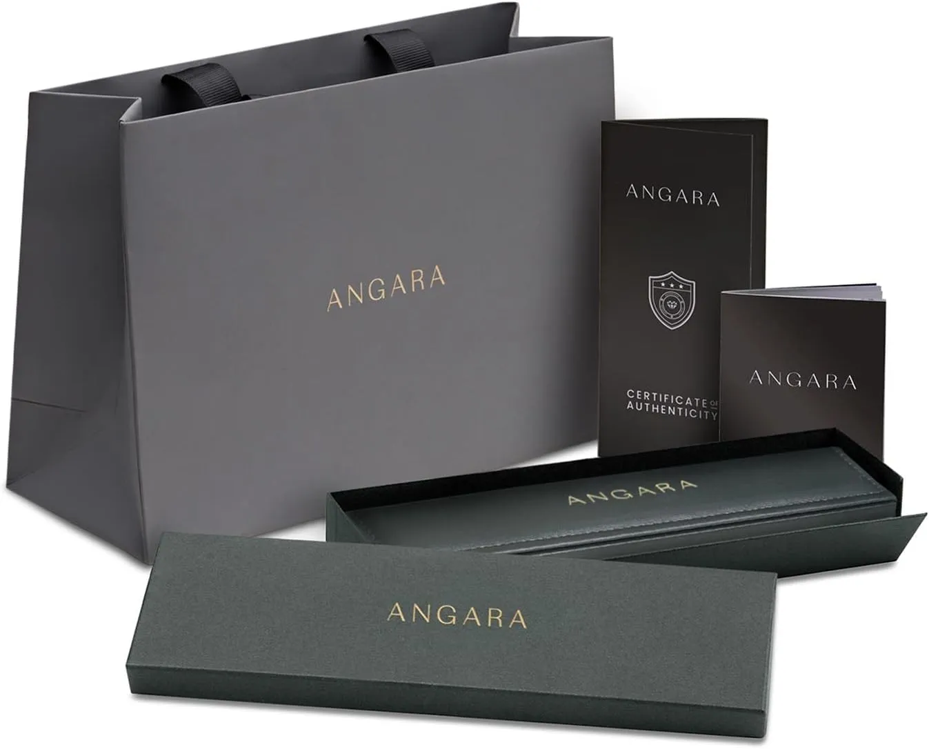 Angara Classic Round Lab Grown Diamond Flex Bangle in 14K Solid Gold | Birthday, Engagement, Anniversary, Wedding Jewelry Gift for Women