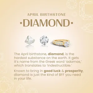 Angara Lab Grown Round Diamond Infinity Knot Ring in Prong Setting in Silver / 14K Solid Gold/Platinum | April Birthstone, Birthday, Engagement, Anniversary, Wedding Jewelry Gift for Women
