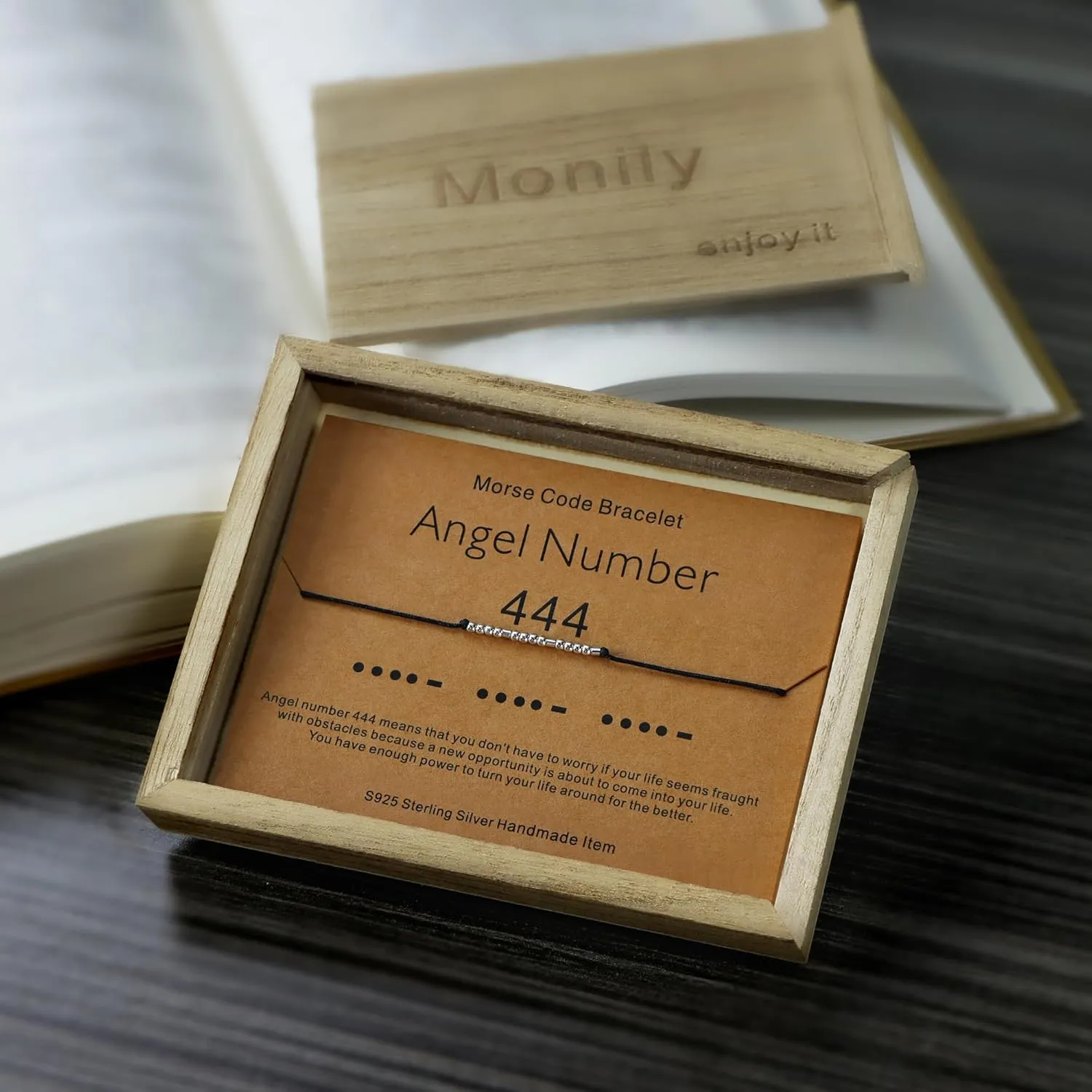 Angel Number Bracelets for Women Number Morse Code Bracelets Numerology Jewelry Inspirational Gifts for Women