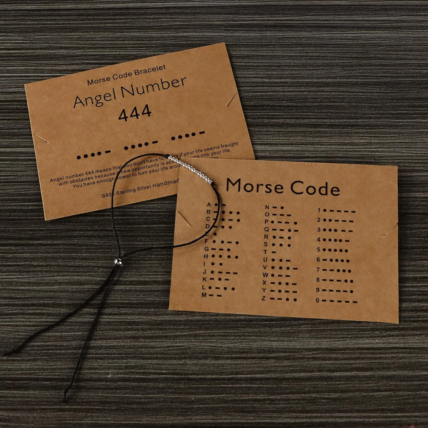 Angel Number Bracelets for Women Number Morse Code Bracelets Numerology Jewelry Inspirational Gifts for Women