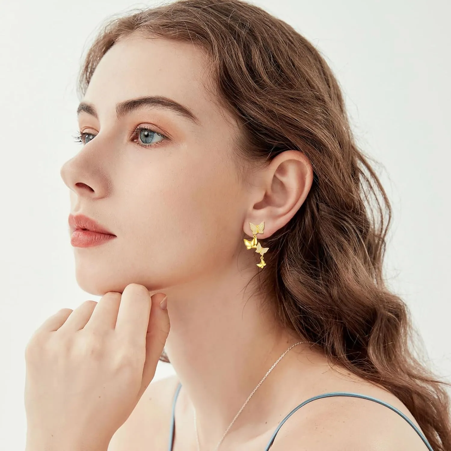 Animal Stud Earrings Tiny 925 Sterling Silver Posts Hoop Earring for Women Daughter Small Cute Earrings