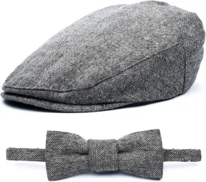 Baby Boy Ring Bearer Pageboy Scally Cap Flat Ivy Newsboy Tweed Golf Cap Hat