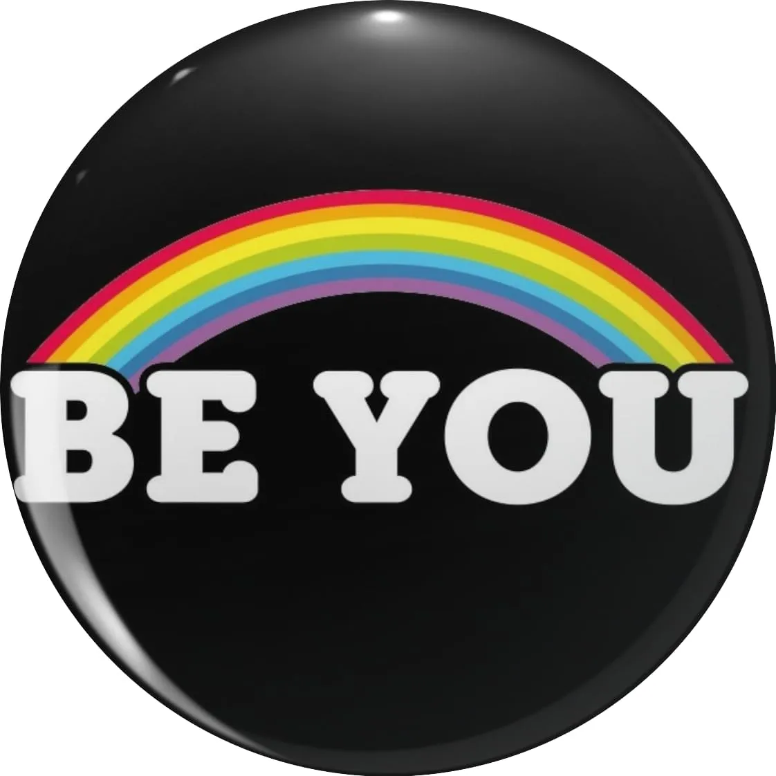 Be you, be unique like a rainbow Lapel Pin Cute Brooch Pins Badges