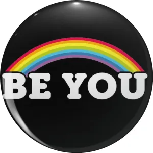 Be you, be unique like a rainbow Lapel Pin Cute Brooch Pins Badges