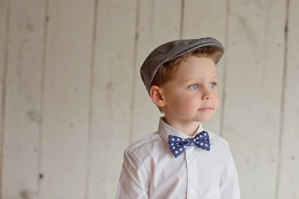 Born to Love Infant, Toddler Boys Pinstripe Driver Cap Baby Hat