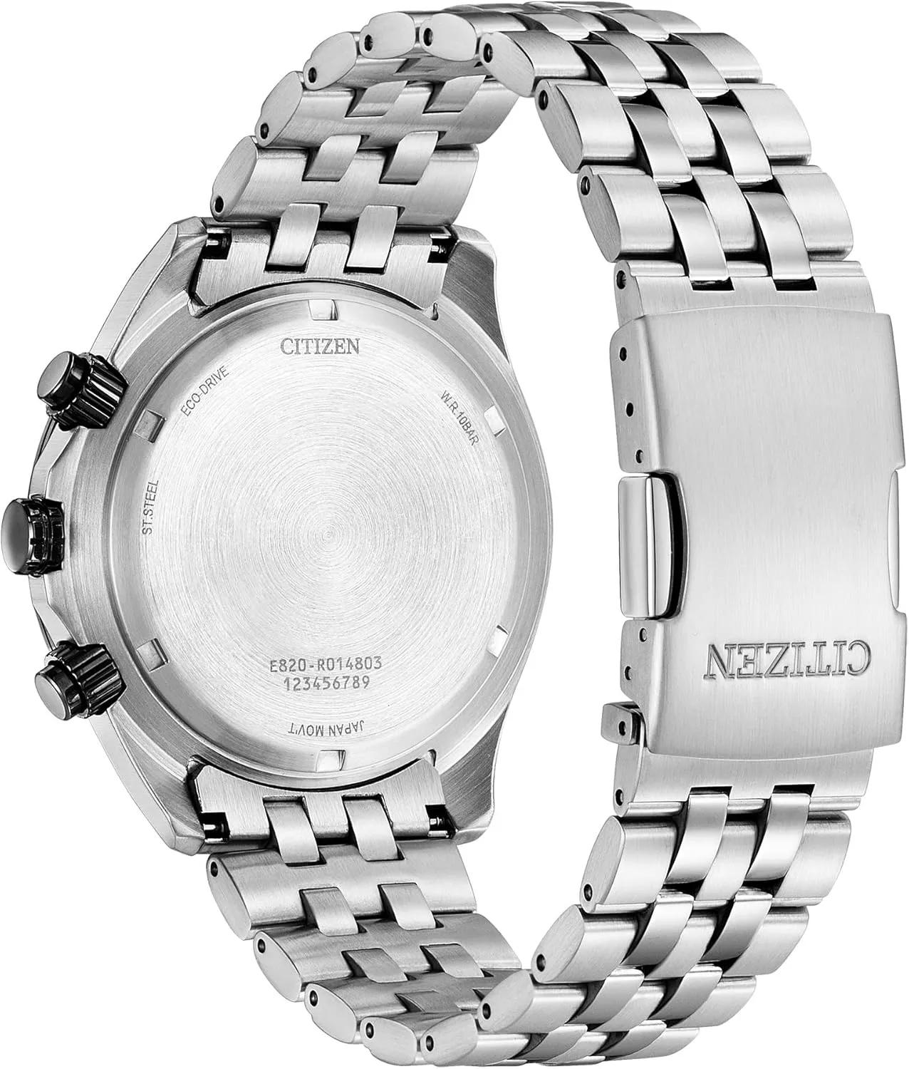Citizen Men's Eco-Drive Classic Chronograph Watch in Stainless Steel with Perpetual Calendar, Tachymeter