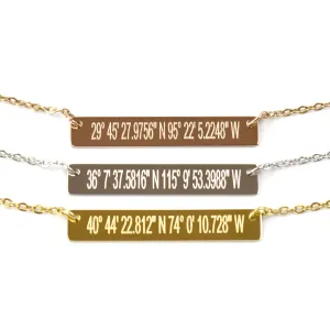 coordinate necklace for women coordinate necklace custom name necklace personalized name necklace for women custom necklaces for women with name Valentine's gift for her