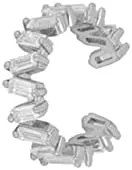 Ear Cuff Earrings for Women Cube Zircon Earcuff Clip On Earring No Piercing Earings Jewelry