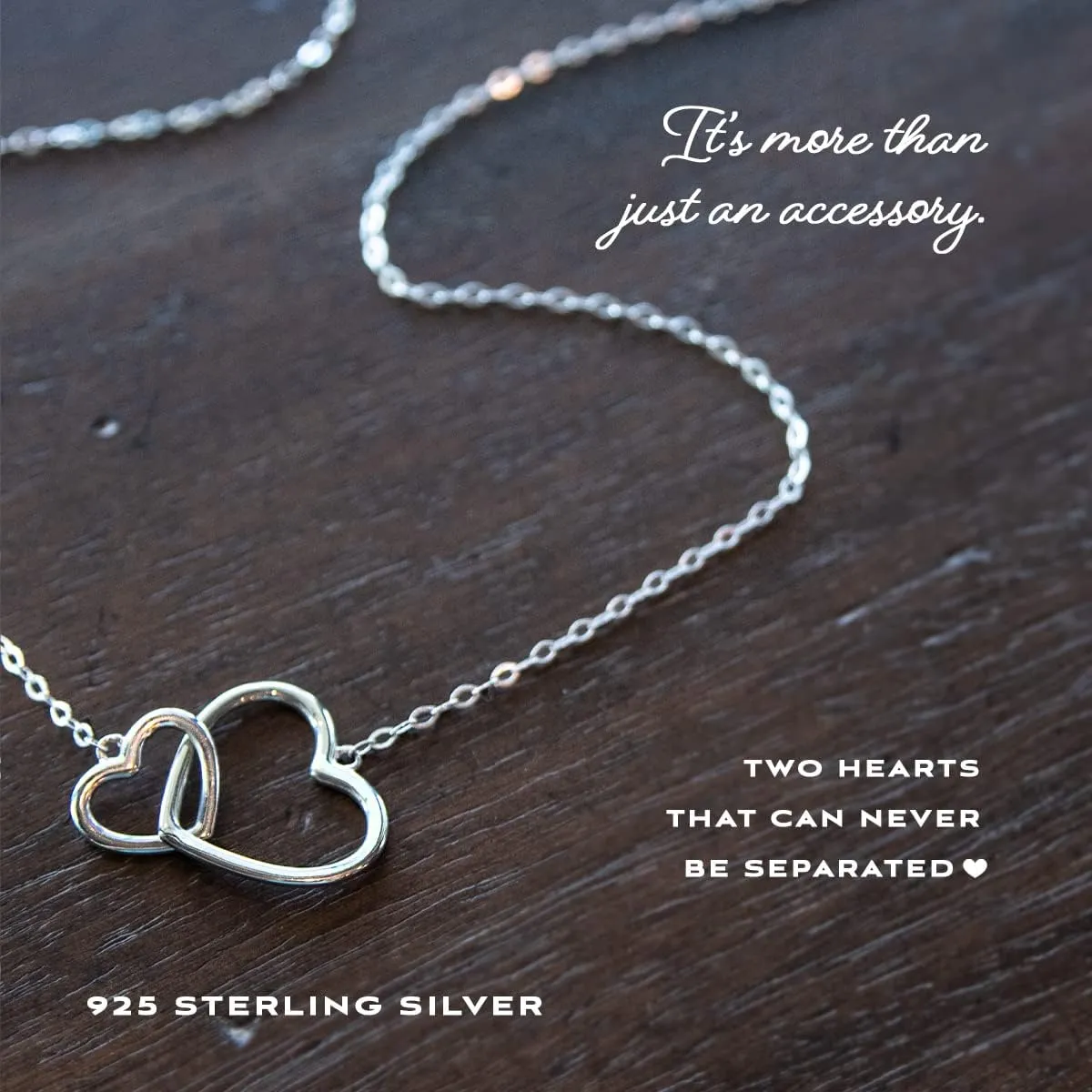 EFYTAL Daughter Gifts from Mom, Mother Daughter Heart Necklace for Women, Confirmation & Graduation Gifts