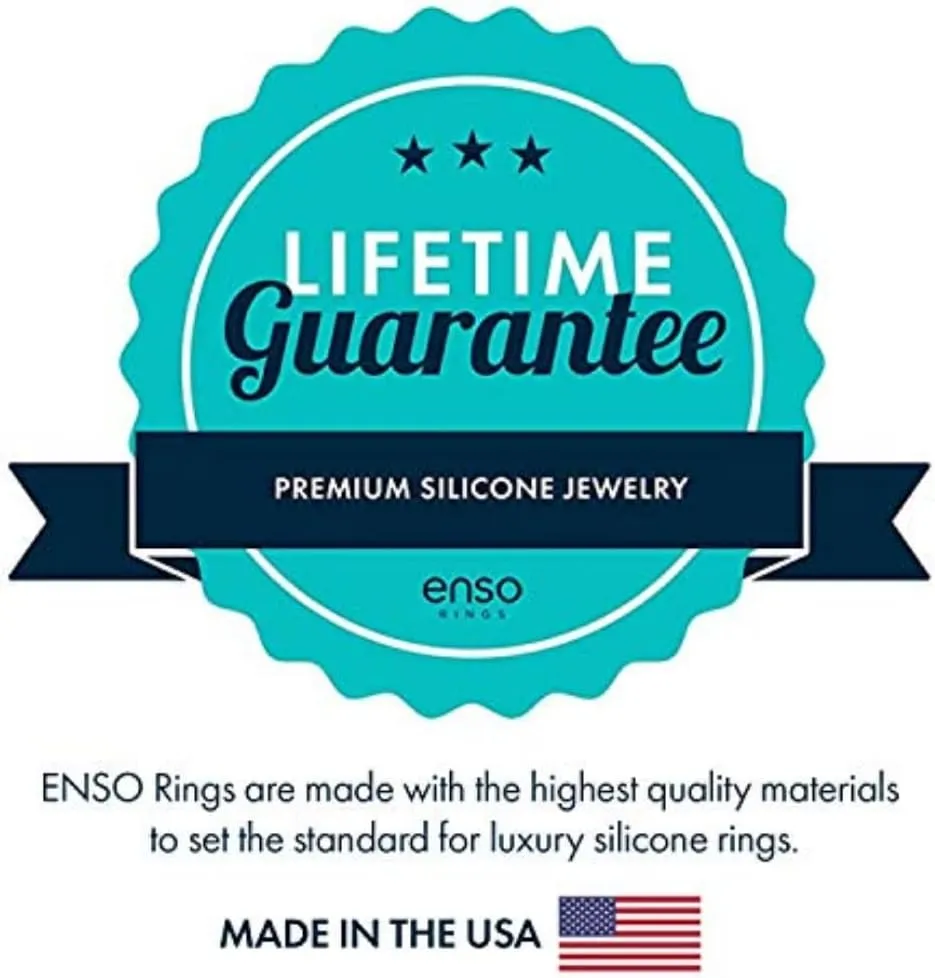 Enso Rings Star Wars Silicone Ring - Comfortable and Flexible Design - I Know (Aurebesh) - Black Pearl/Pearl - Size 10