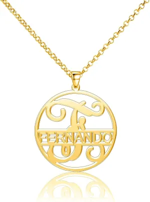 Fernando Necklace Personalized Necklace Sterling Silver
