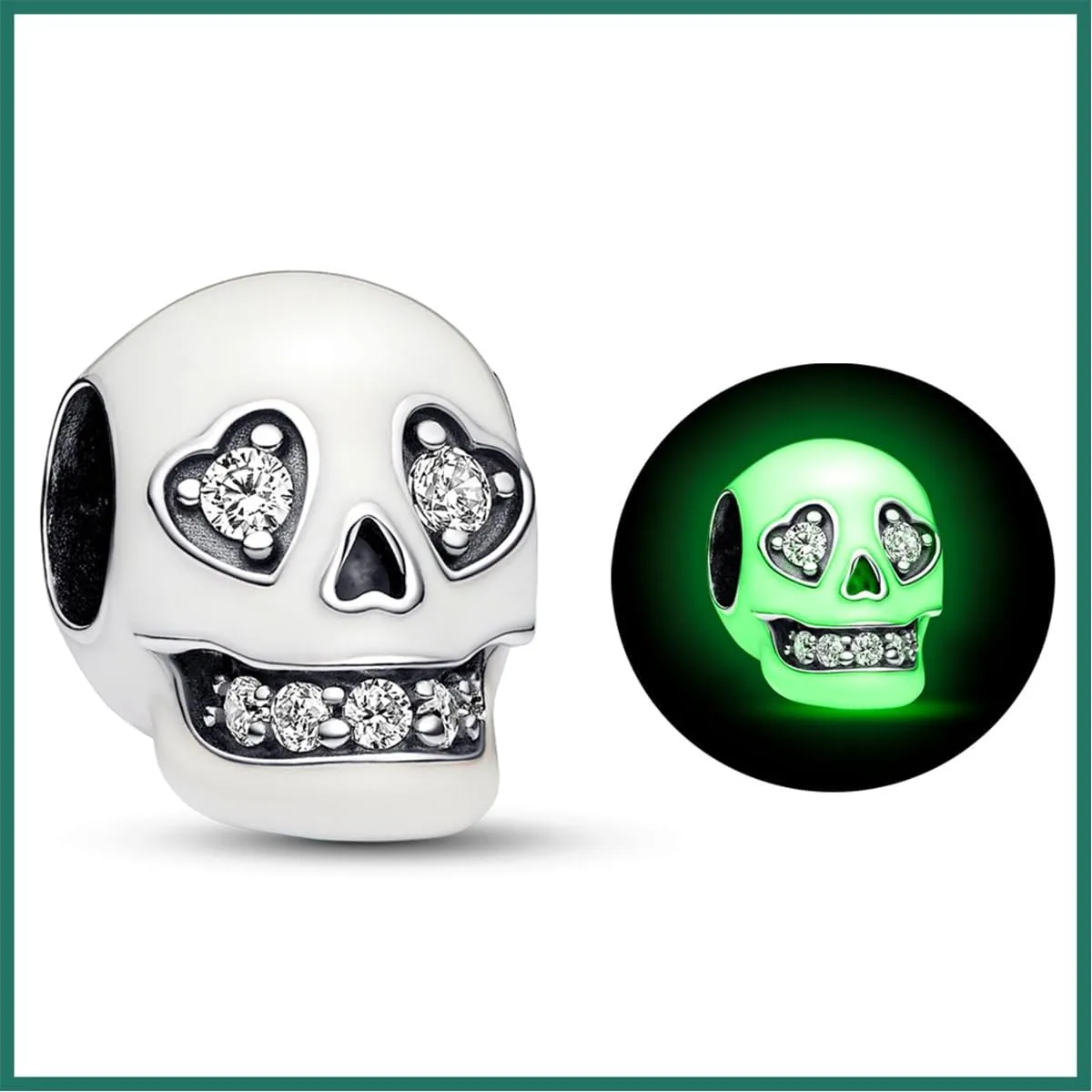 Festivel Pumpkin Skull Mouse Apple Queen Friendship Daughter Mother Charms for Women Bracelets and Necklaces in 925 Sterling Silver with Cubic Zirconia,Jewelry Dangle Beads