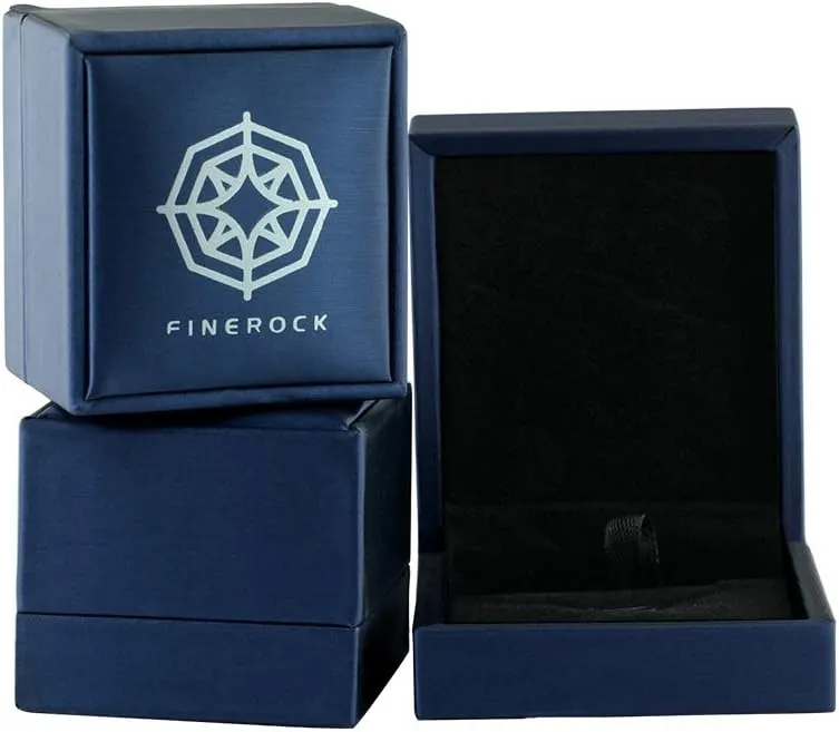 FINEROCK 0.11 Carat Diamond Nose Pin Hoop in 10K Gold