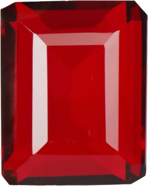 GEMHUB Loose Gemstones For Jewelry Making 63.00 Carats Red Topaz Emerald Shape Gemstone Necklaces For Women And Men