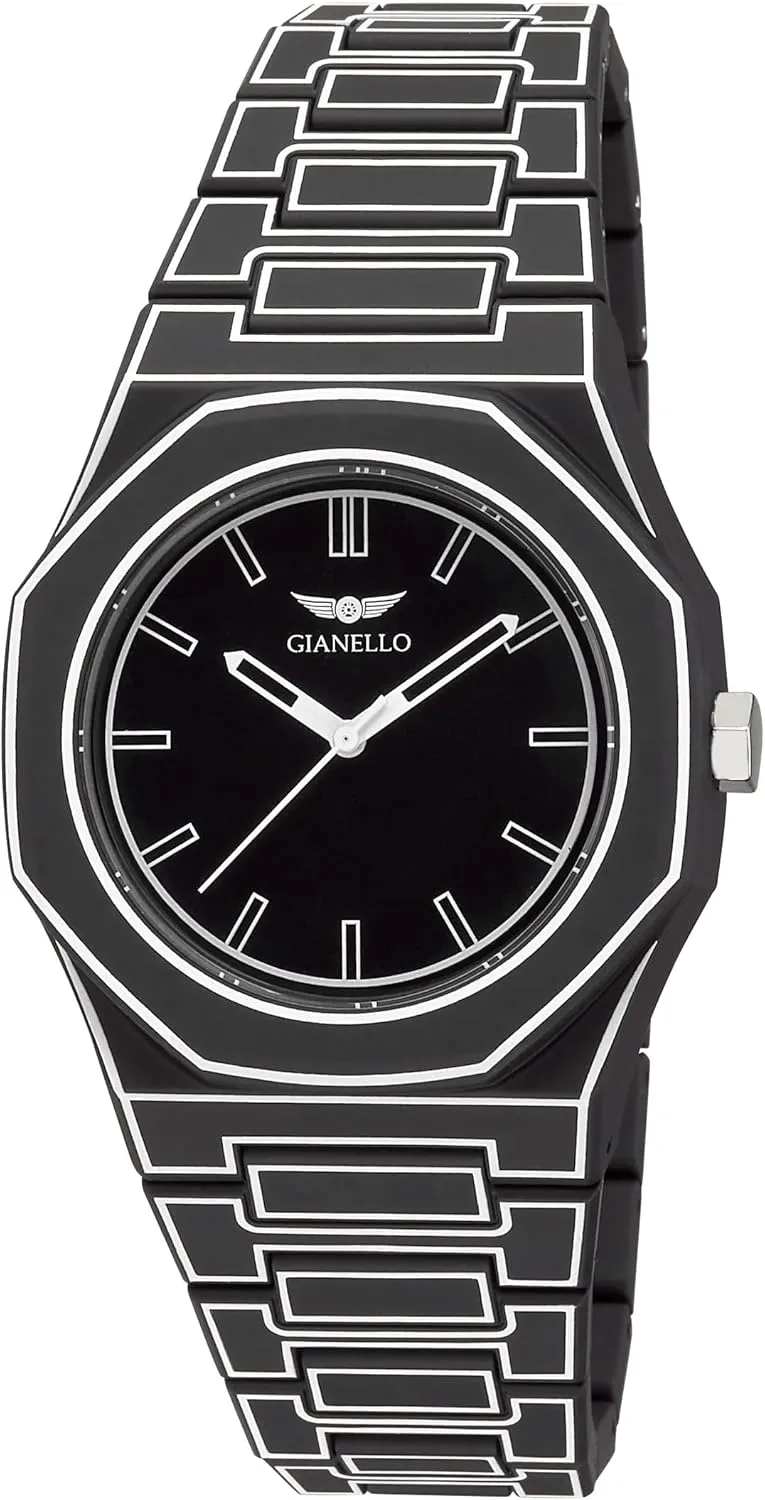 Gianello Metropolitan 40 Polycarbonate Link Watch (GNL7936)