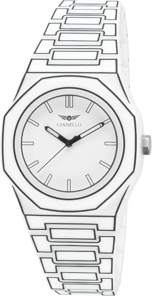 Gianello Metropolitan 40 Polycarbonate Link Watch (GNL7936)