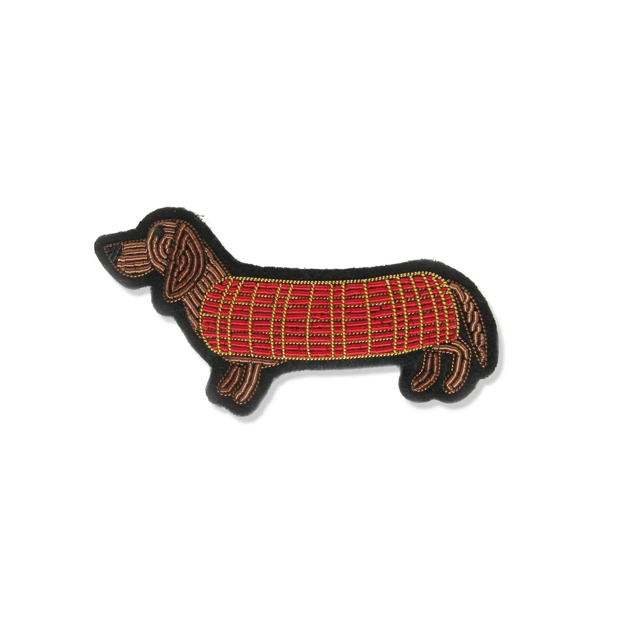 Hand Embroidered Brooch