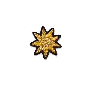 Hand Embroidered Brooch