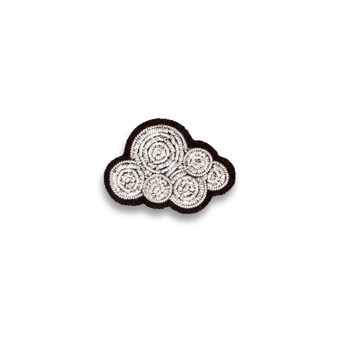 Hand Embroidered Brooch