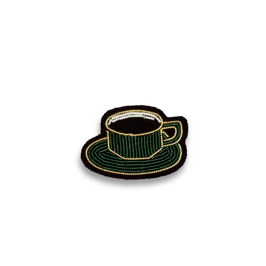 Hand Embroidered Brooch