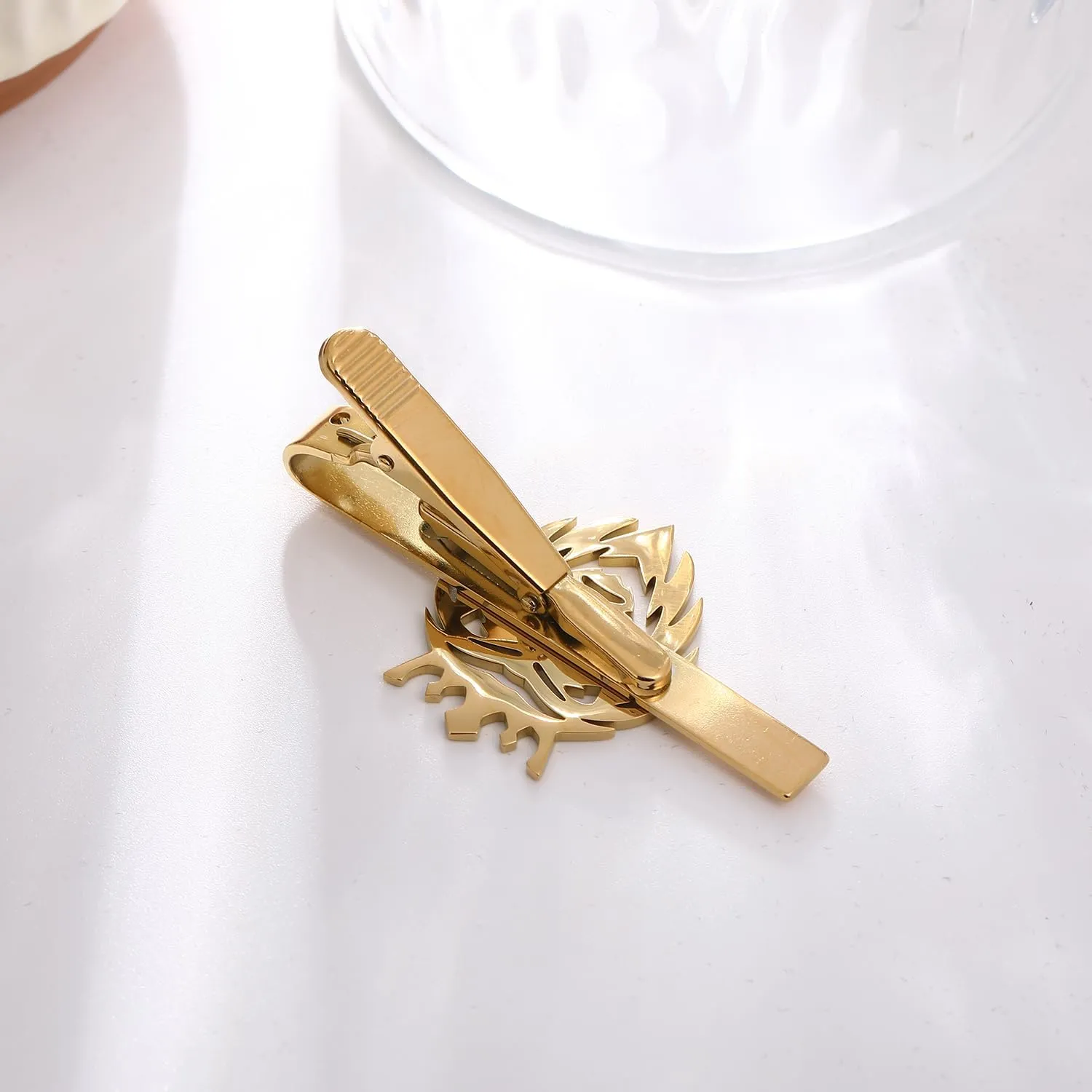 Hip Hop Crown Lion Brooches Stainless Steel Mens Animal Talisman Party Accessories Trendy Wedding Jewelry Badge Pins for Groom
