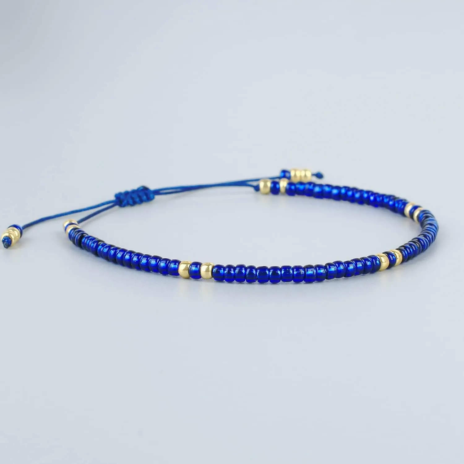 KELITCH Women Candy Color Friendships Bracelets Stackable Adjustable Bracelets Miyuki Beads Bracelets