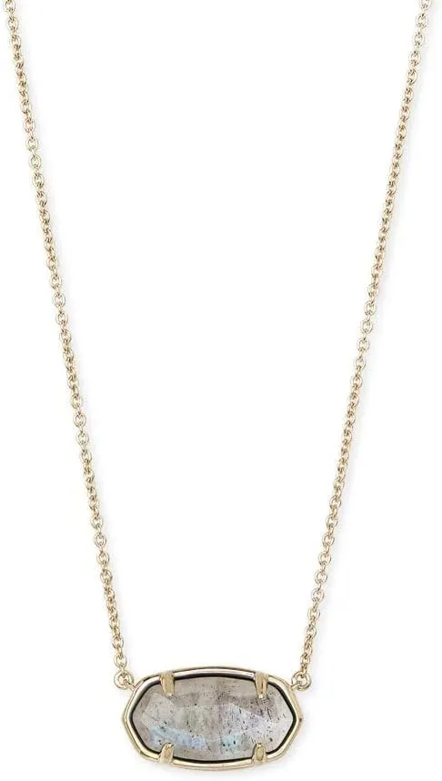 Kendra Scott Elisa Pendant Necklace in 18K Gold Vermeil, Fine Jewelry for Women