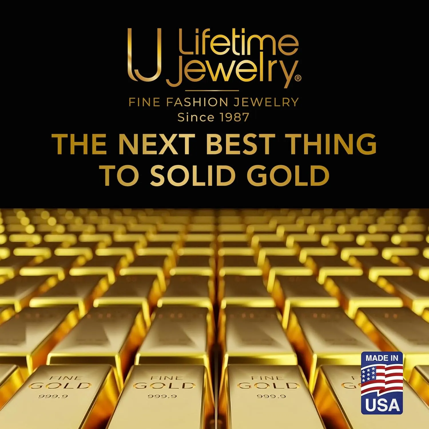 LIFETIME JEWELRY 1mm Gold Chain for Men & Women 24k Real Gold Plated Diamond Cut Rope Chain 14 to 30 Inch