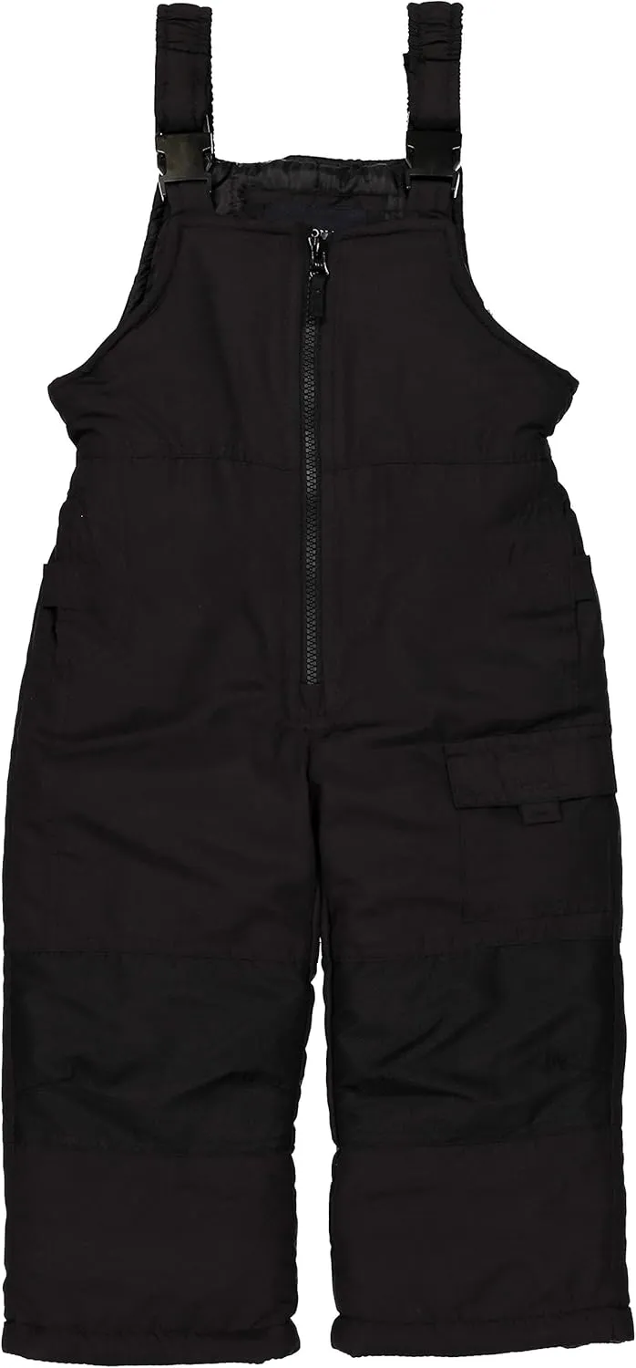 London Fog Boys' Classic Heavyweight Snow Bib Ski Pant Winter Snowsuit