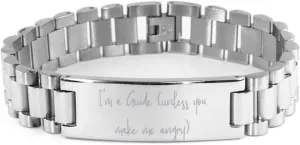 Love Guide Ladder Bracelet, I'm a Guide (unless you make me angry), Present For Coworkers, Cute Gifts From Boss, Friendship ladder bracelet, Friendship bracelet, Gift for friend