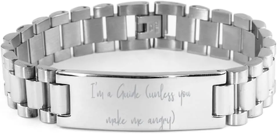 Love Guide Ladder Bracelet, I'm a Guide (unless you make me angry), Present For Coworkers, Cute Gifts From Boss, Friendship ladder bracelet, Friendship bracelet, Gift for friend