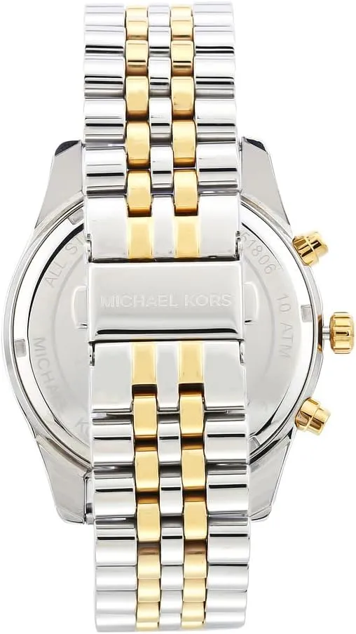 Michael Kors Lexington Men's Watch, Stainless Steel Bracelet Watch for Men