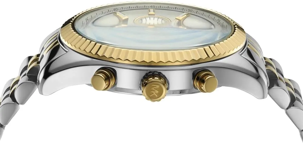 Michael Kors Lexington Men's Watch, Stainless Steel Bracelet Watch for Men