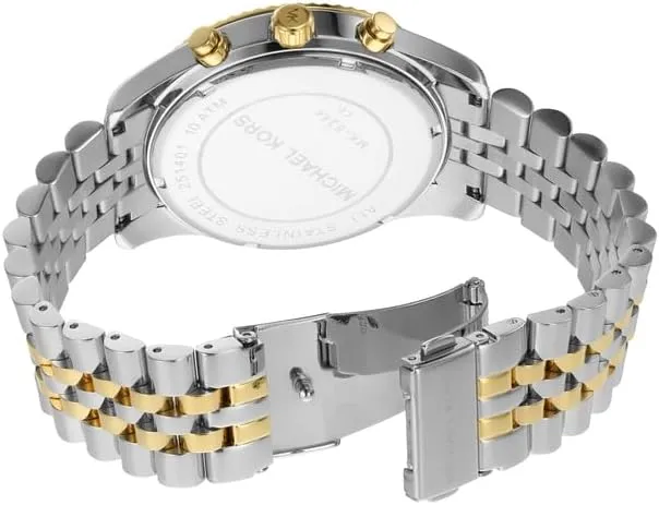 Michael Kors Lexington Men's Watch, Stainless Steel Bracelet Watch for Men