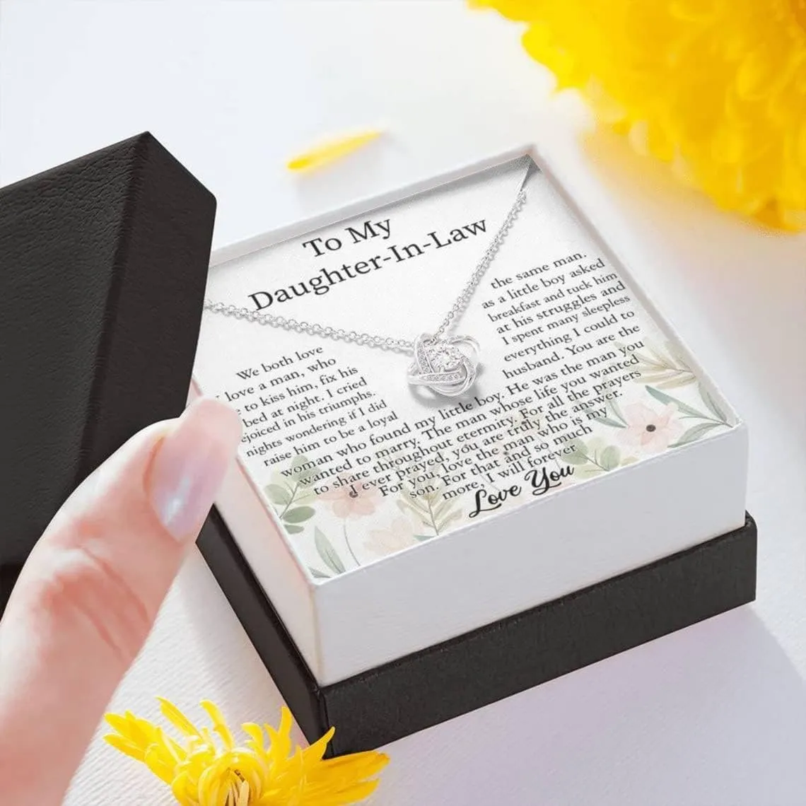 Mom's Gift: Necklace for Daughter-in-Law - Birthday or Christmas