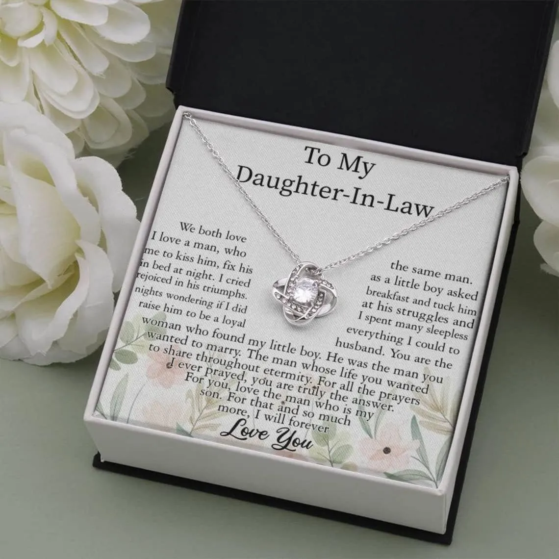 Mom's Gift: Necklace for Daughter-in-Law - Birthday or Christmas
