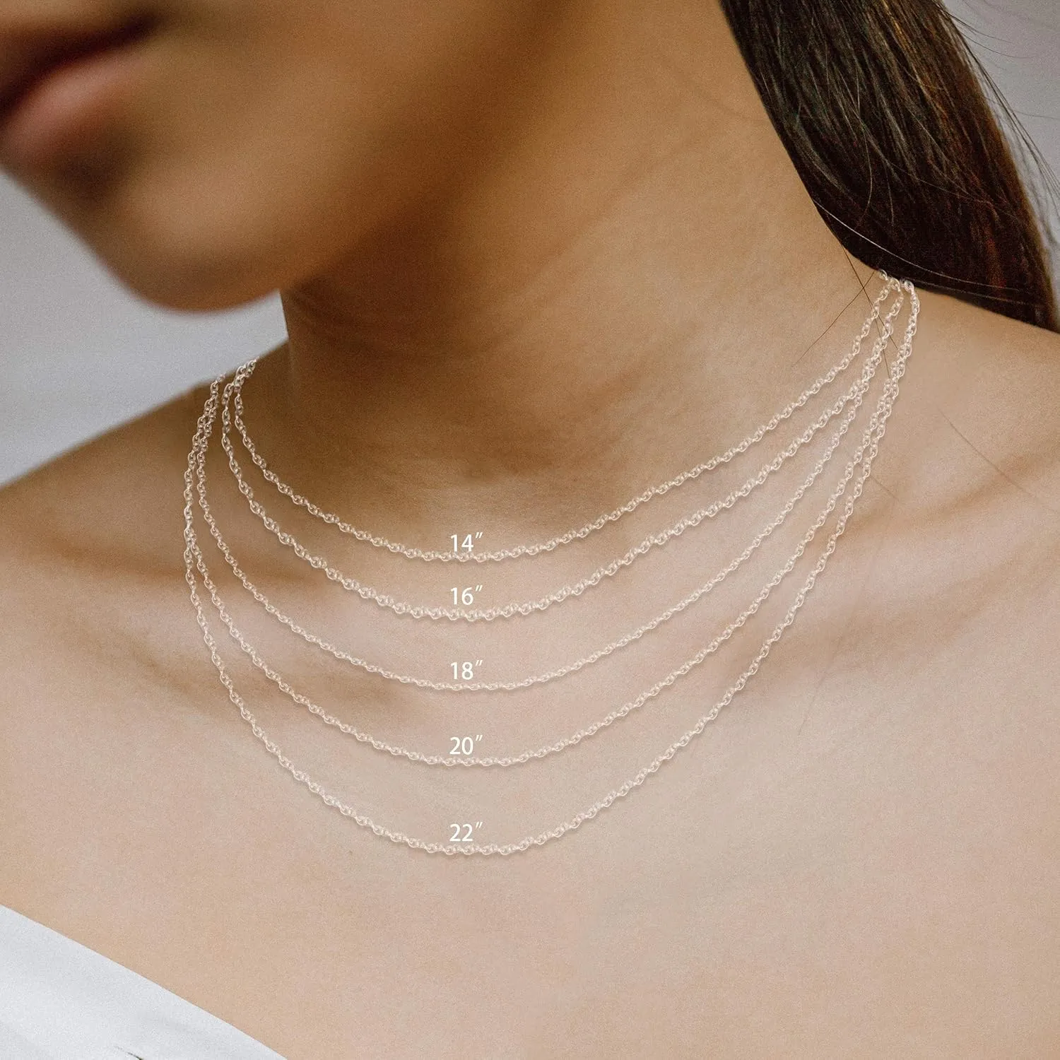 Name Necklace for Women Customized Nameplate Necklace Dainty Personalized Jewelry Custom Gifts for Women Girls