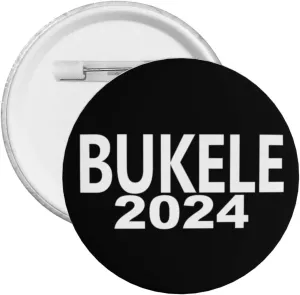 Nayib Bukele 2024 Gifts for Women Men Gifts Pin Women Girls Pin Brooches Funny and Cute Pins for Clothes - Large