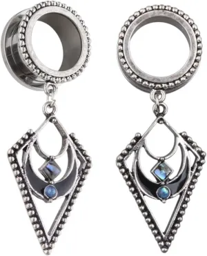 New 2025 2Pcs Stainless Ear Plugs And Tunnels Piercings Screw Fit Expansion Stretched Piercing Flesh Body Jewelry Fashion Trendy Accessories Creative Gift
